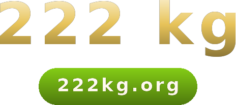 222 kg logo